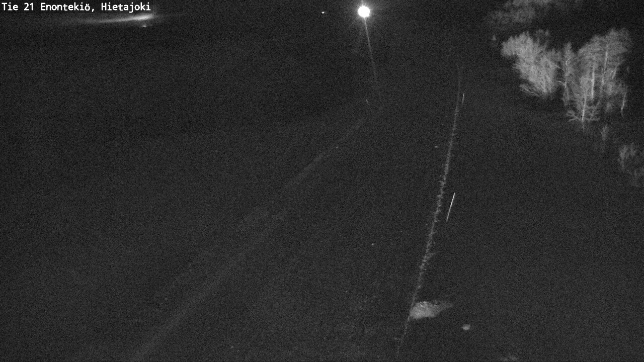 Weather Camera Image Väg 21 Enontekis, Hietajoki, Enontekiö, Lappi