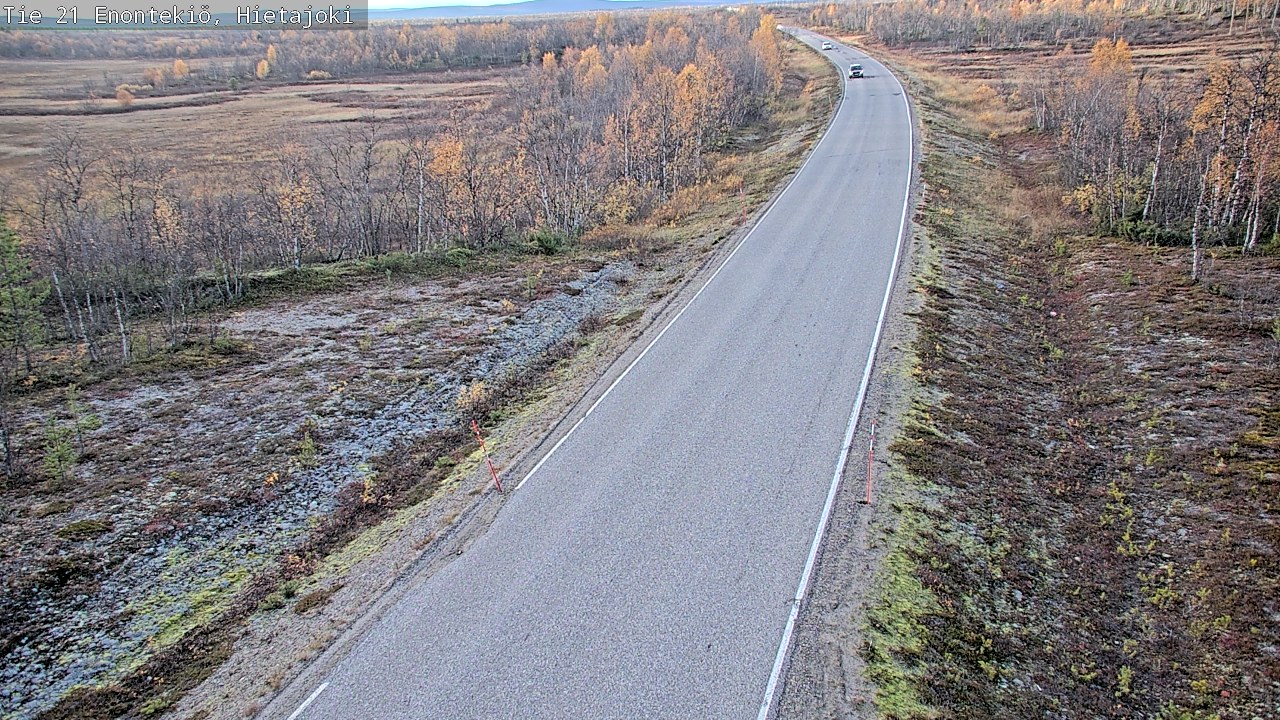 Kelikamerat Kuva Tie 21 Enontekiö, Hietajoki, Enontekiö, Lappi