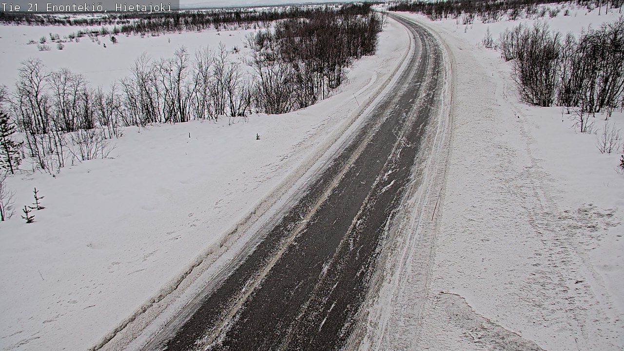 Kelikamerat Kuva Tie 21 Enontekiö, Hietajoki, Enontekiö, Lappi