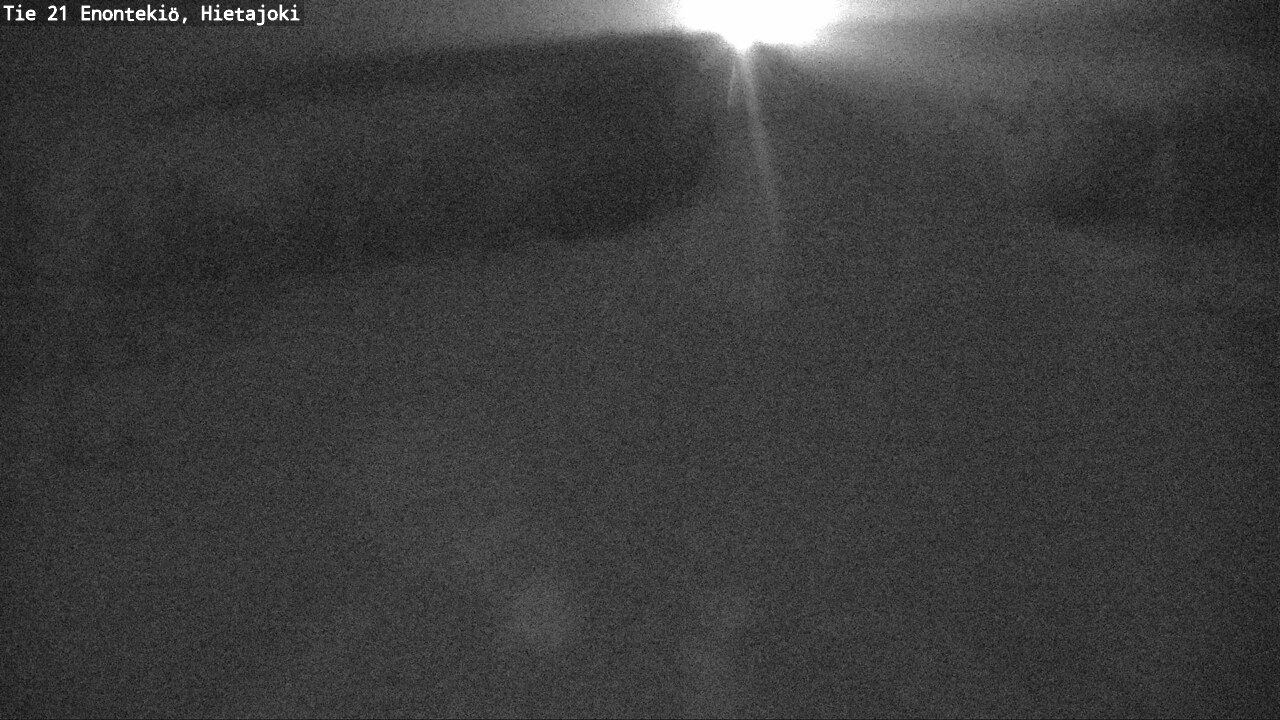 Weather Camera Image Väg 21 Enontekis, Hietajoki, Enontekiö, Lappi