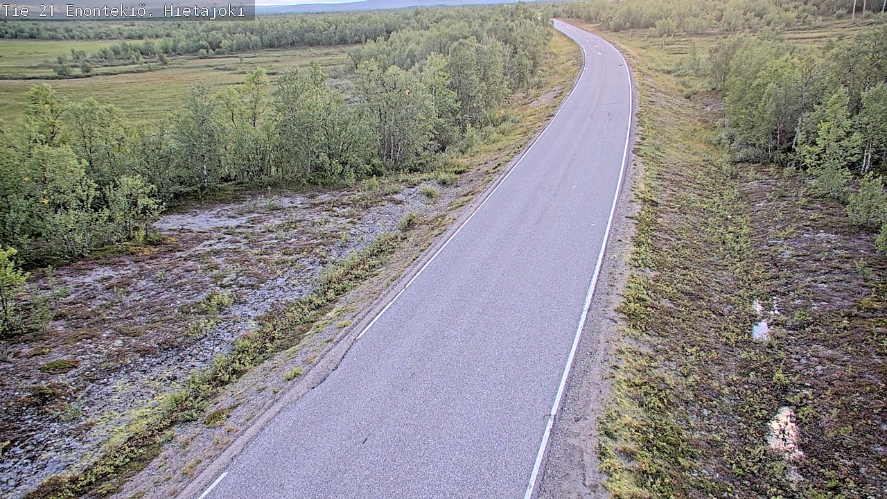 Kelikamerat Kuva Tie 21 Enontekiö, Hietajoki, Enontekiö, Lappi