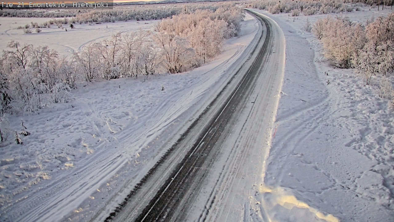Kelikamerat Kuva Tie 21 Enontekiö, Hietajoki, Enontekiö, Lappi