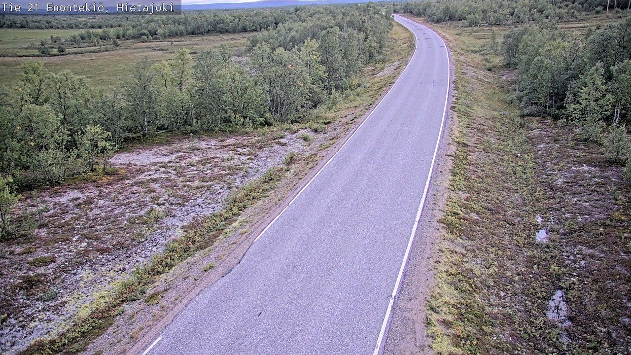 Kelikamerat Kuva Tie 21 Enontekiö, Hietajoki, Enontekiö, Lappi