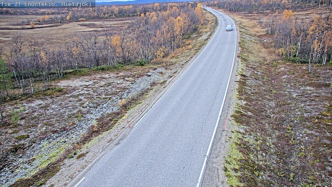 Kelikamerat Kuva Tie 21 Enontekiö, Hietajoki, Enontekiö, Lappi