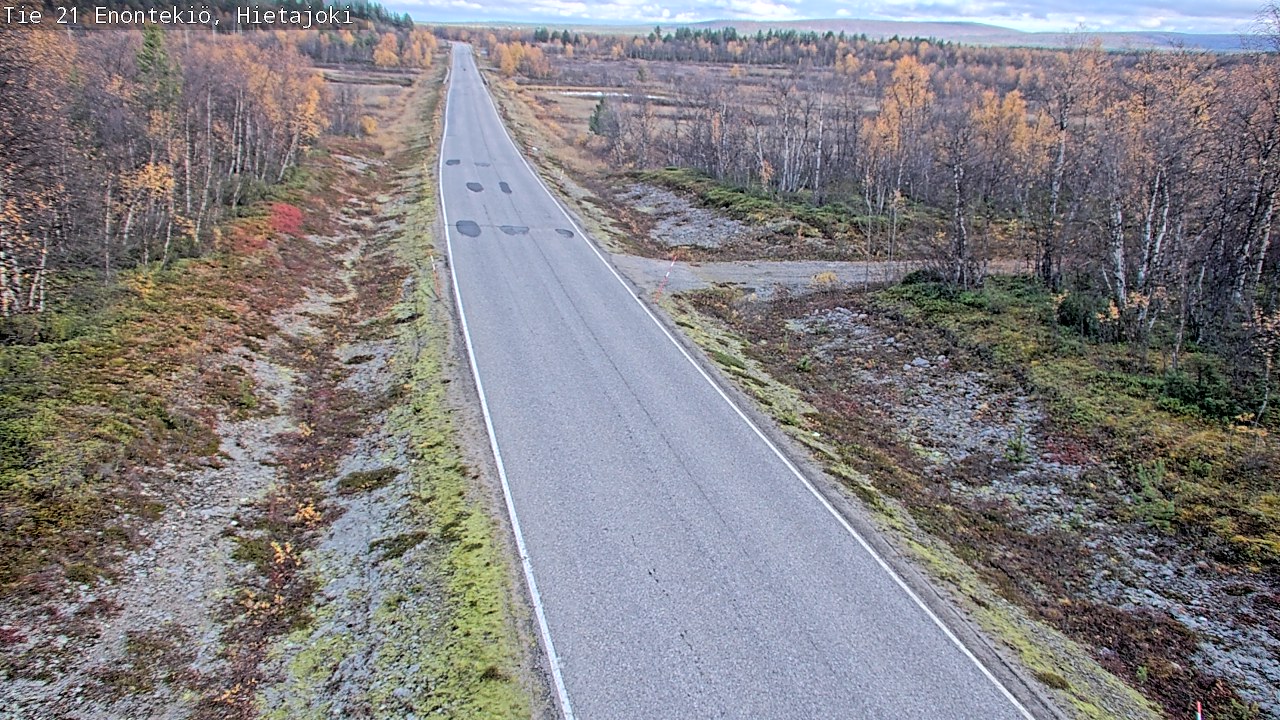 Kelikamerat Kuva Tie 21 Enontekiö, Hietajoki, Enontekiö, Lappi