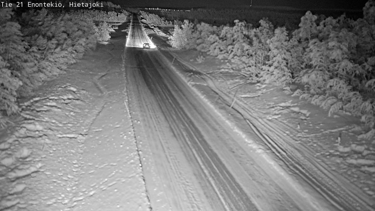 Kelikamerat Kuva Tie 21 Enontekiö, Hietajoki, Enontekiö, Lappi