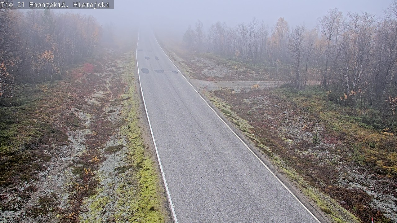 Kelikamerat Kuva Tie 21 Enontekiö, Hietajoki, Enontekiö, Lappi