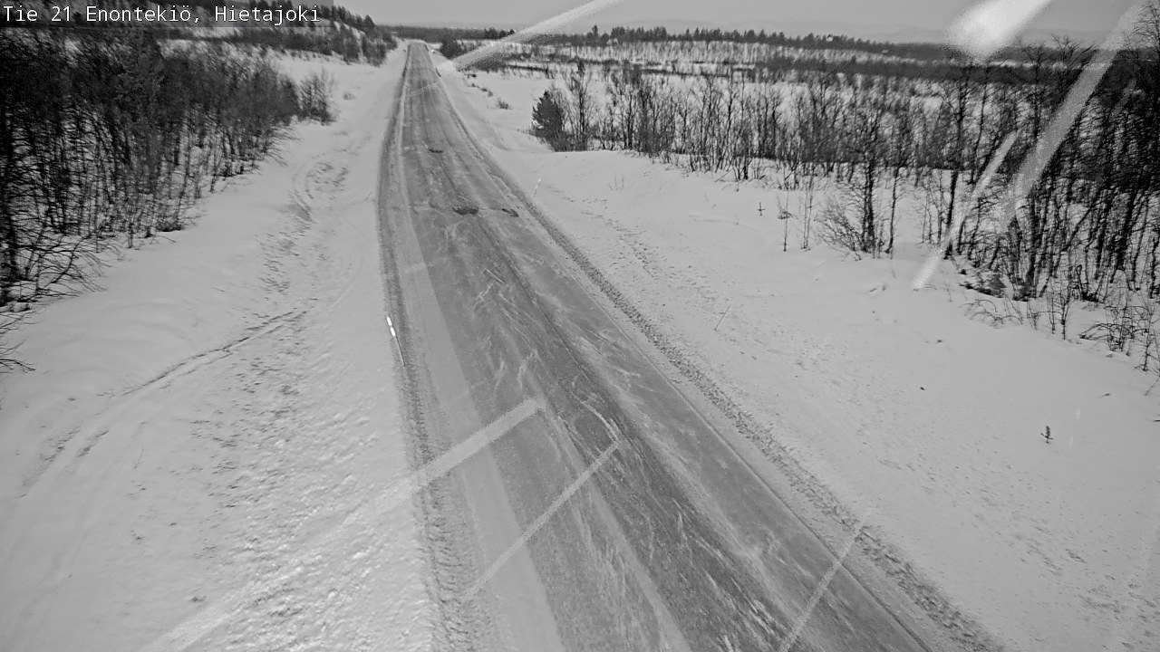 Kelikamerat Kuva Tie 21 Enontekiö, Hietajoki, Enontekiö, Lappi