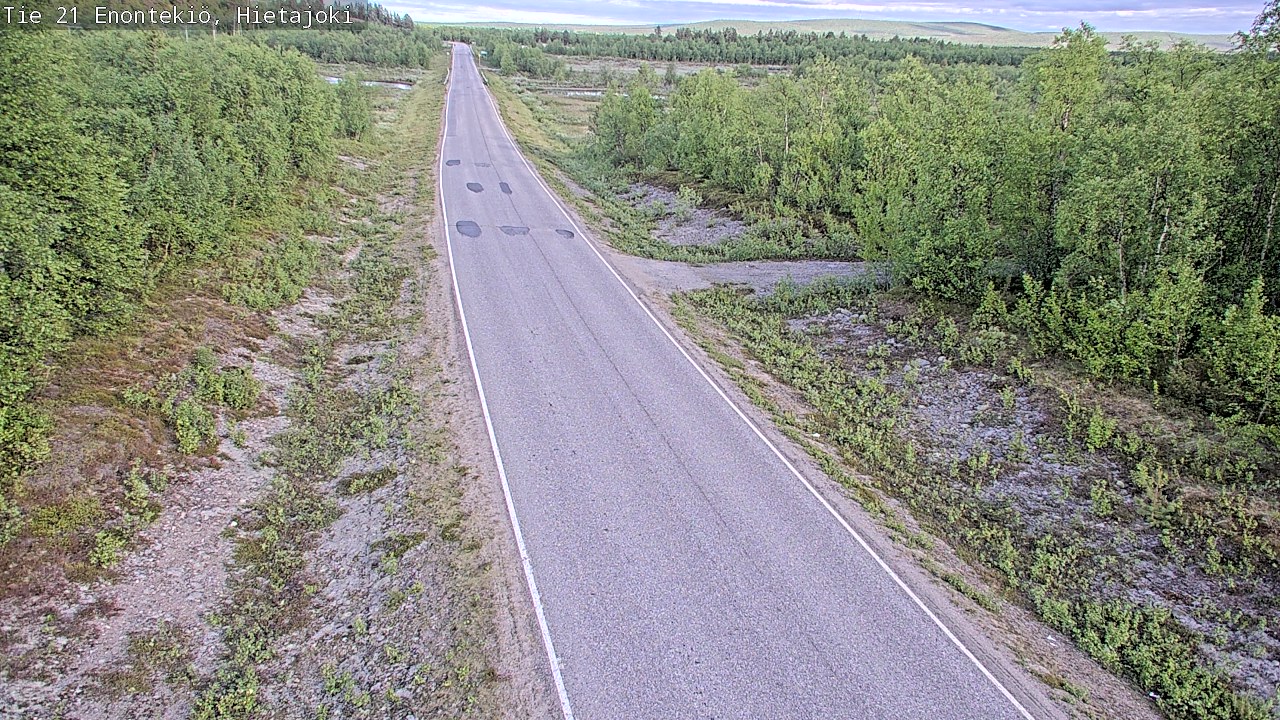 Kelikamerat Kuva Tie 21 Enontekiö, Hietajoki, Enontekiö, Lappi