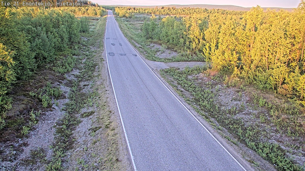 Kelikamerat Kuva Tie 21 Enontekiö, Hietajoki, Enontekiö, Lappi