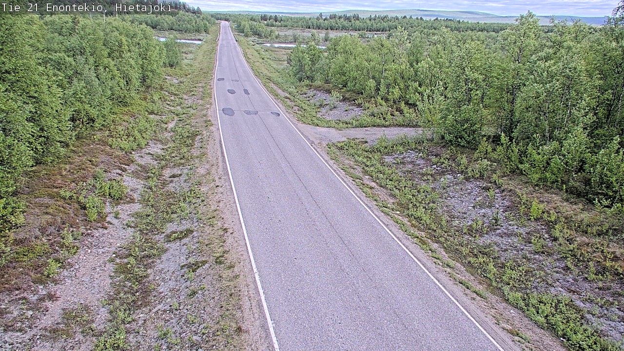Kelikamerat Kuva Tie 21 Enontekiö, Hietajoki, Enontekiö, Lappi