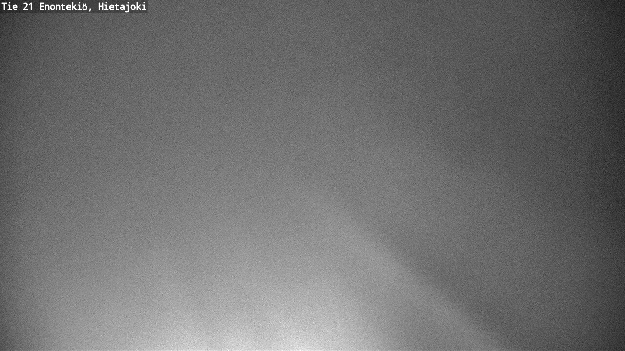 Weather Camera Image Väg 21 Enontekis, Hietajoki, Enontekiö, Lappi