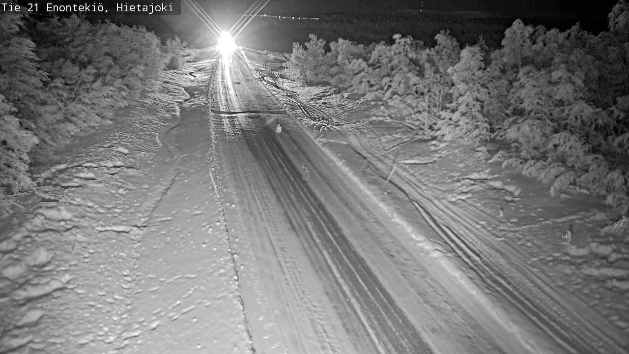 Kelikamerat Kuva Tie 21 Enontekiö, Hietajoki, Enontekiö, Lappi