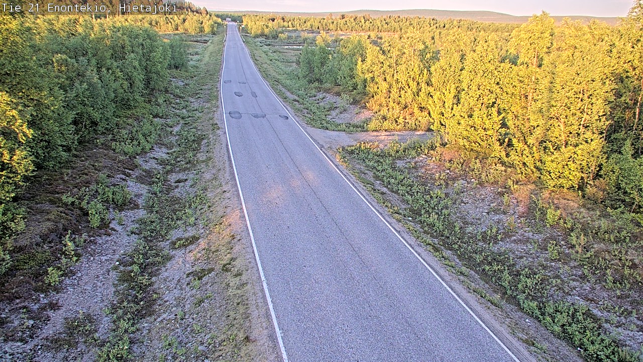Kelikamerat Kuva Tie 21 Enontekiö, Hietajoki, Enontekiö, Lappi