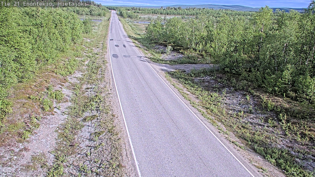 Kelikamerat Kuva Tie 21 Enontekiö, Hietajoki, Enontekiö, Lappi