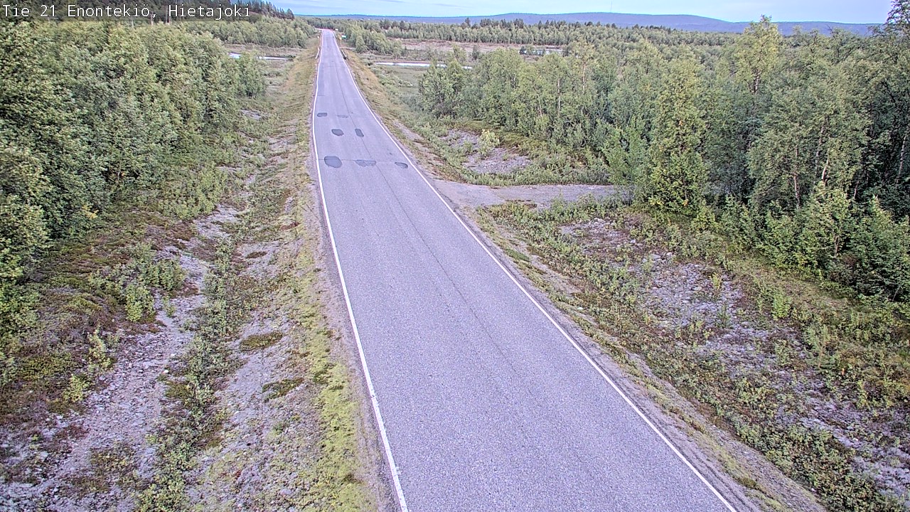 Kelikamerat Kuva Tie 21 Enontekiö, Hietajoki, Enontekiö, Lappi