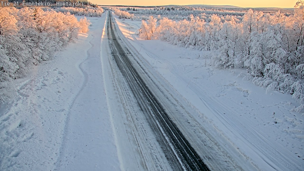 Kelikamerat Kuva Tie 21 Enontekiö, Hietajoki, Enontekiö, Lappi