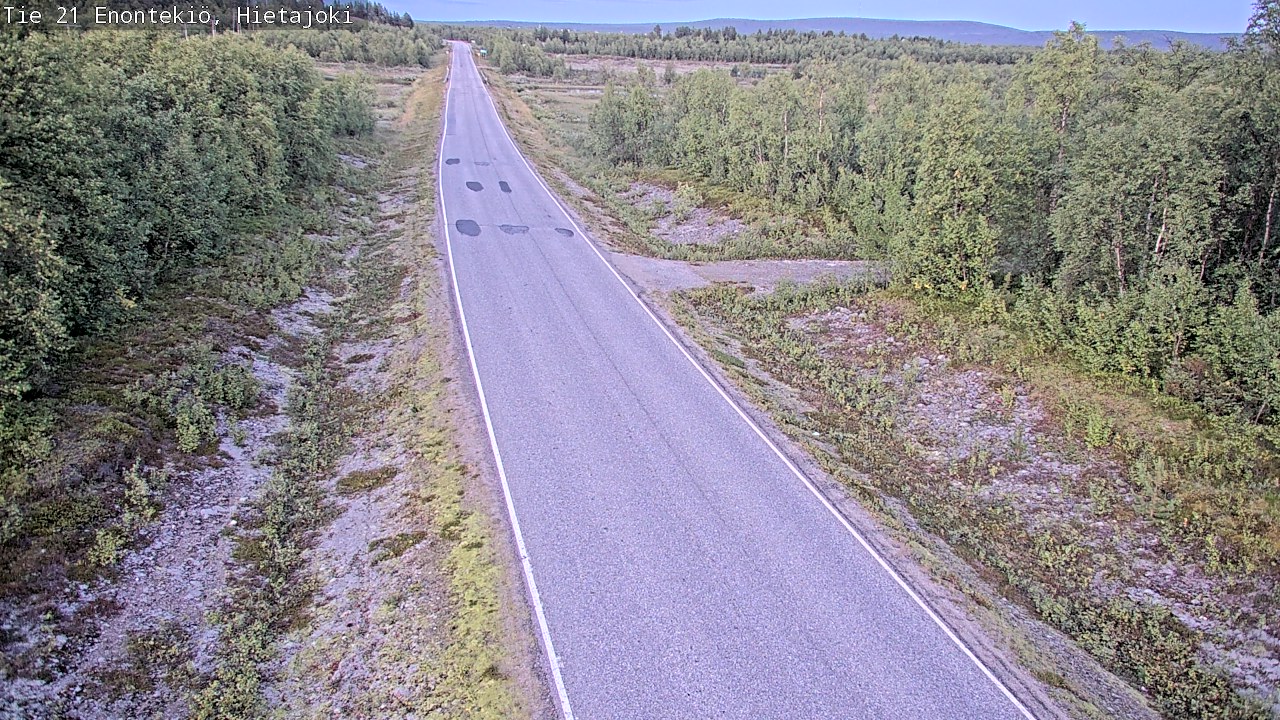 Kelikamerat Kuva Tie 21 Enontekiö, Hietajoki, Enontekiö, Lappi