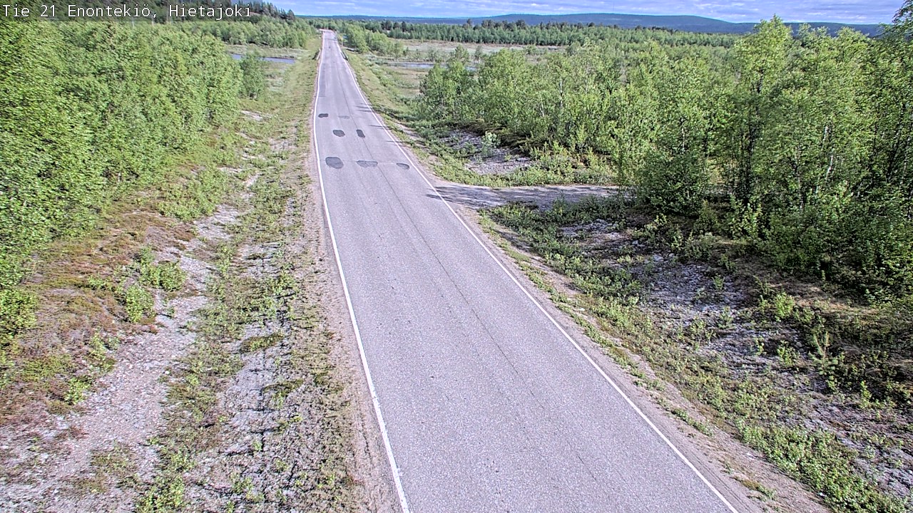 Kelikamerat Kuva Tie 21 Enontekiö, Hietajoki, Enontekiö, Lappi