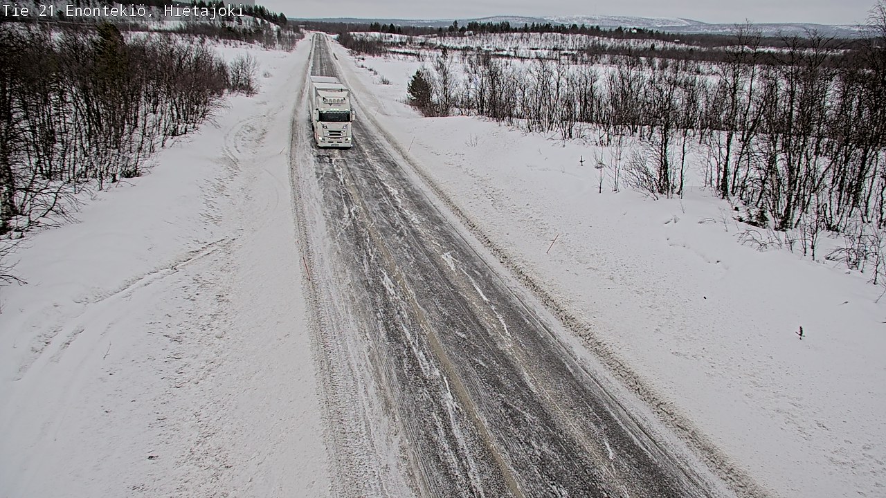 Kelikamerat Kuva Tie 21 Enontekiö, Hietajoki, Enontekiö, Lappi