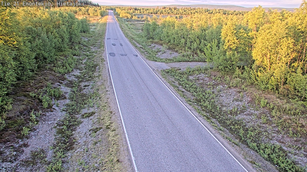 Kelikamerat Kuva Tie 21 Enontekiö, Hietajoki, Enontekiö, Lappi