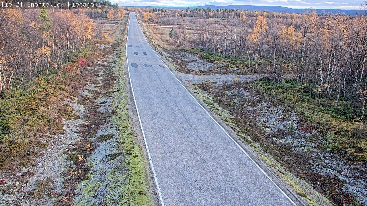 Kelikamerat Kuva Tie 21 Enontekiö, Hietajoki, Enontekiö, Lappi