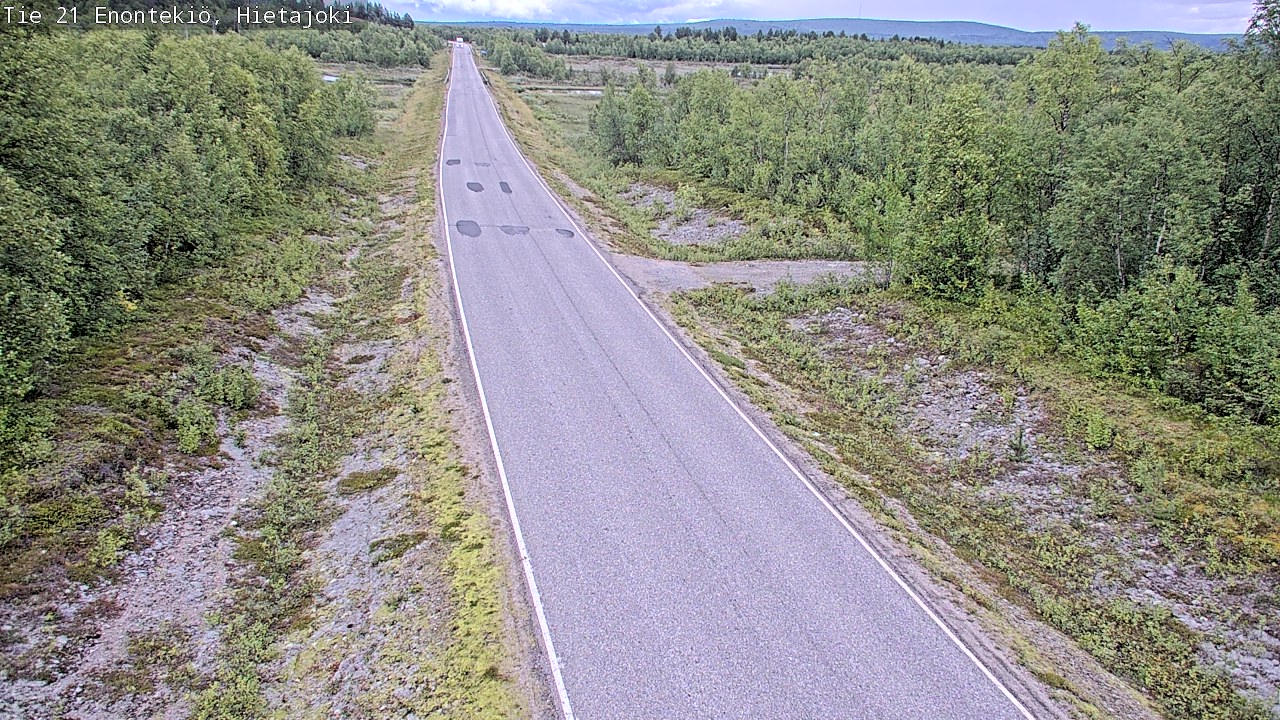 Kelikamerat Kuva Tie 21 Enontekiö, Hietajoki, Enontekiö, Lappi
