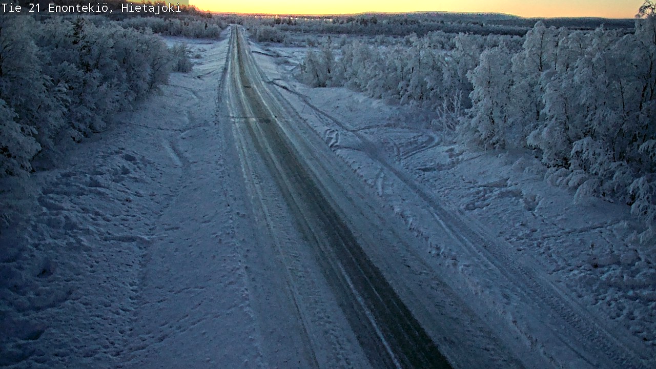 Kelikamerat Kuva Tie 21 Enontekiö, Hietajoki, Enontekiö, Lappi