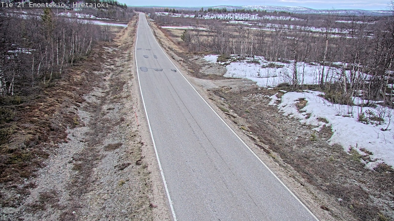 Kelikamerat Kuva Tie 21 Enontekiö, Hietajoki, Enontekiö, Lappi