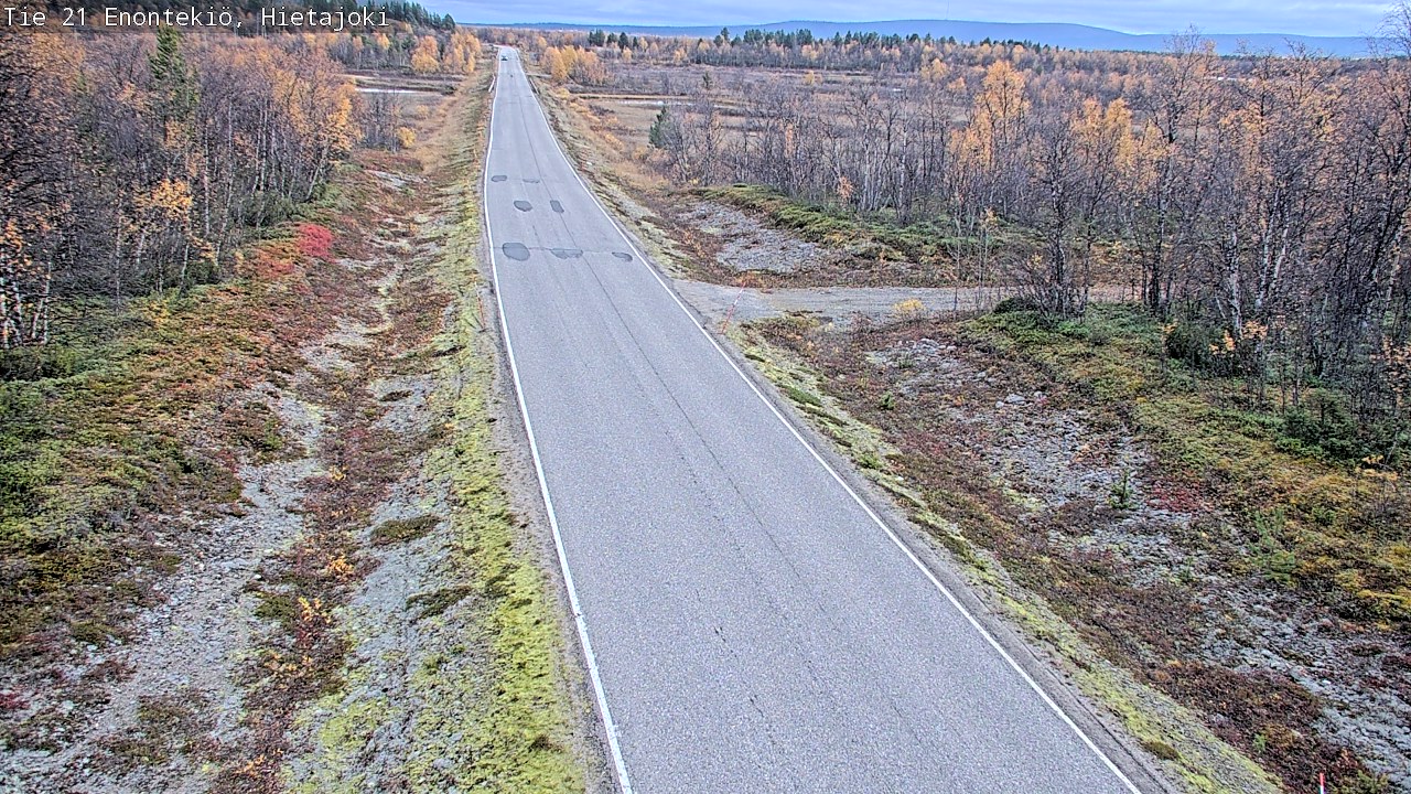 Kelikamerat Kuva Tie 21 Enontekiö, Hietajoki, Enontekiö, Lappi