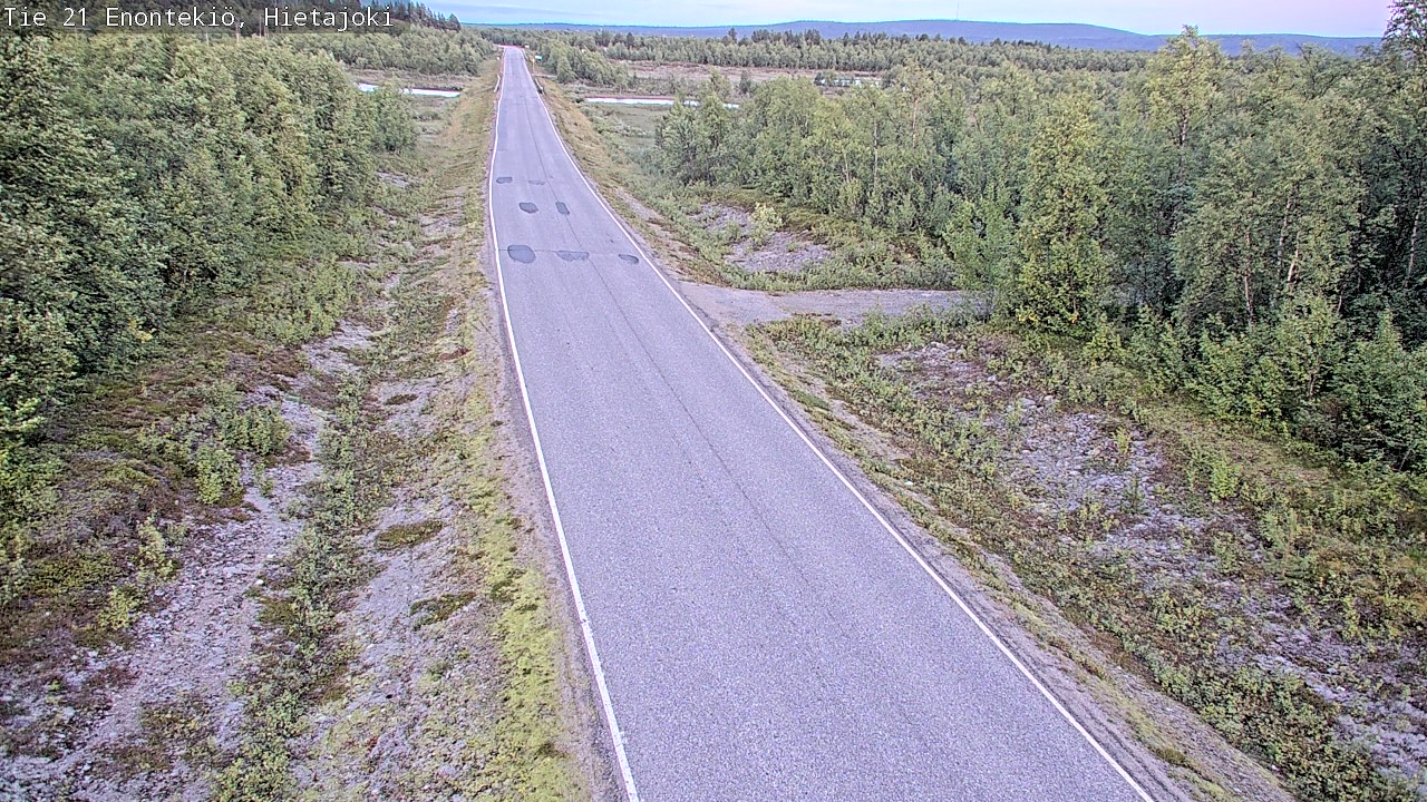 Kelikamerat Kuva Tie 21 Enontekiö, Hietajoki, Enontekiö, Lappi
