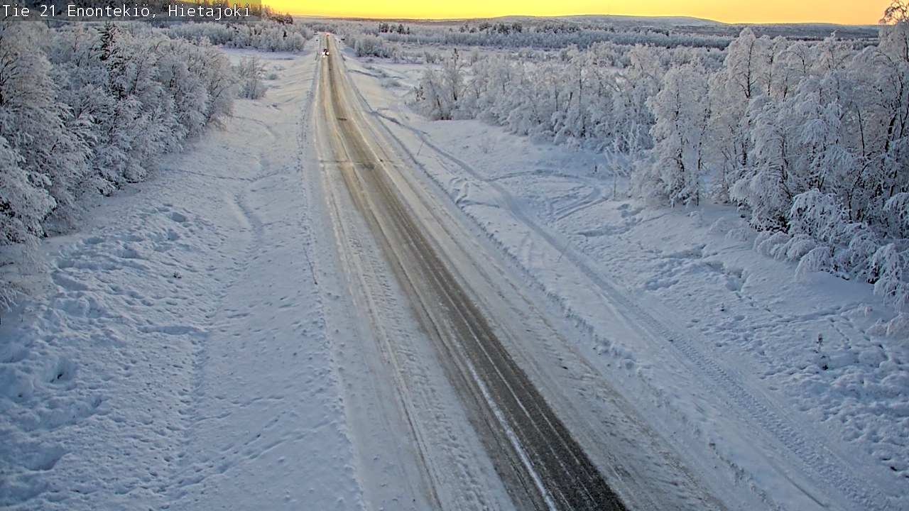Kelikamerat Kuva Tie 21 Enontekiö, Hietajoki, Enontekiö, Lappi