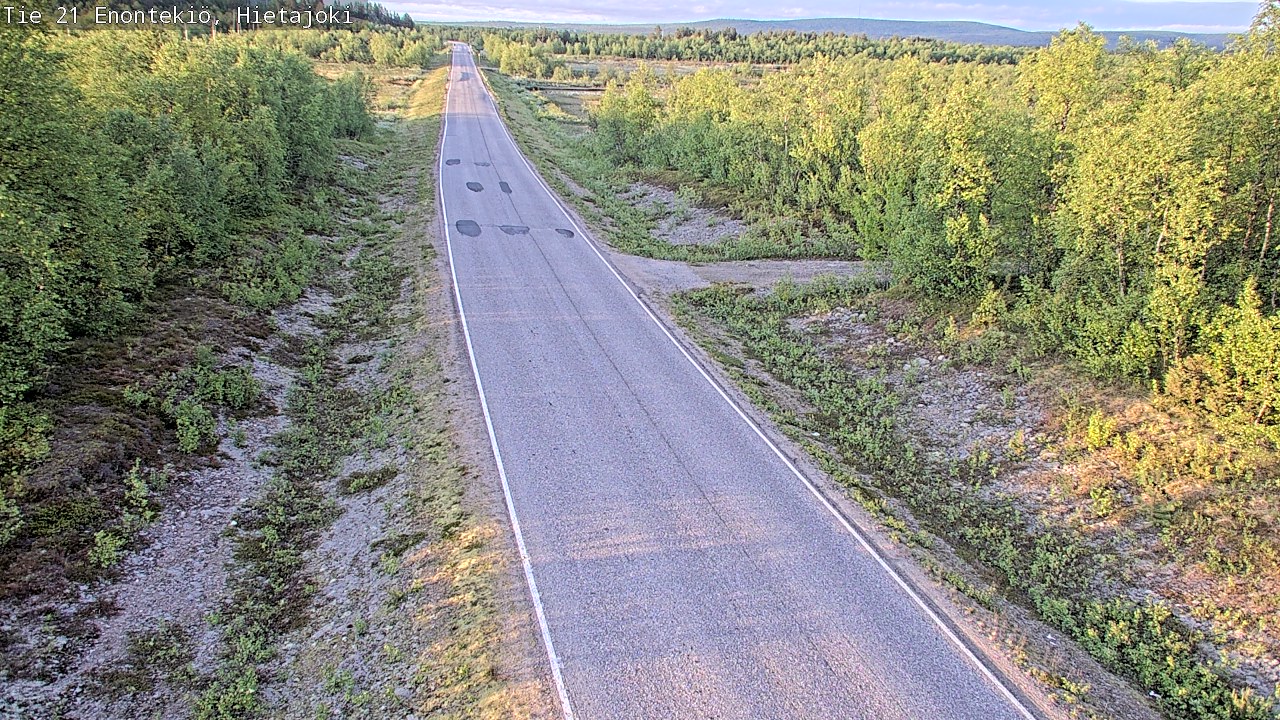 Kelikamerat Kuva Tie 21 Enontekiö, Hietajoki, Enontekiö, Lappi