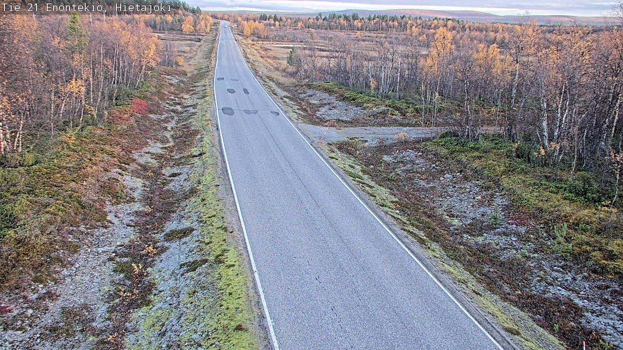 Kelikamerat Kuva Tie 21 Enontekiö, Hietajoki, Enontekiö, Lappi