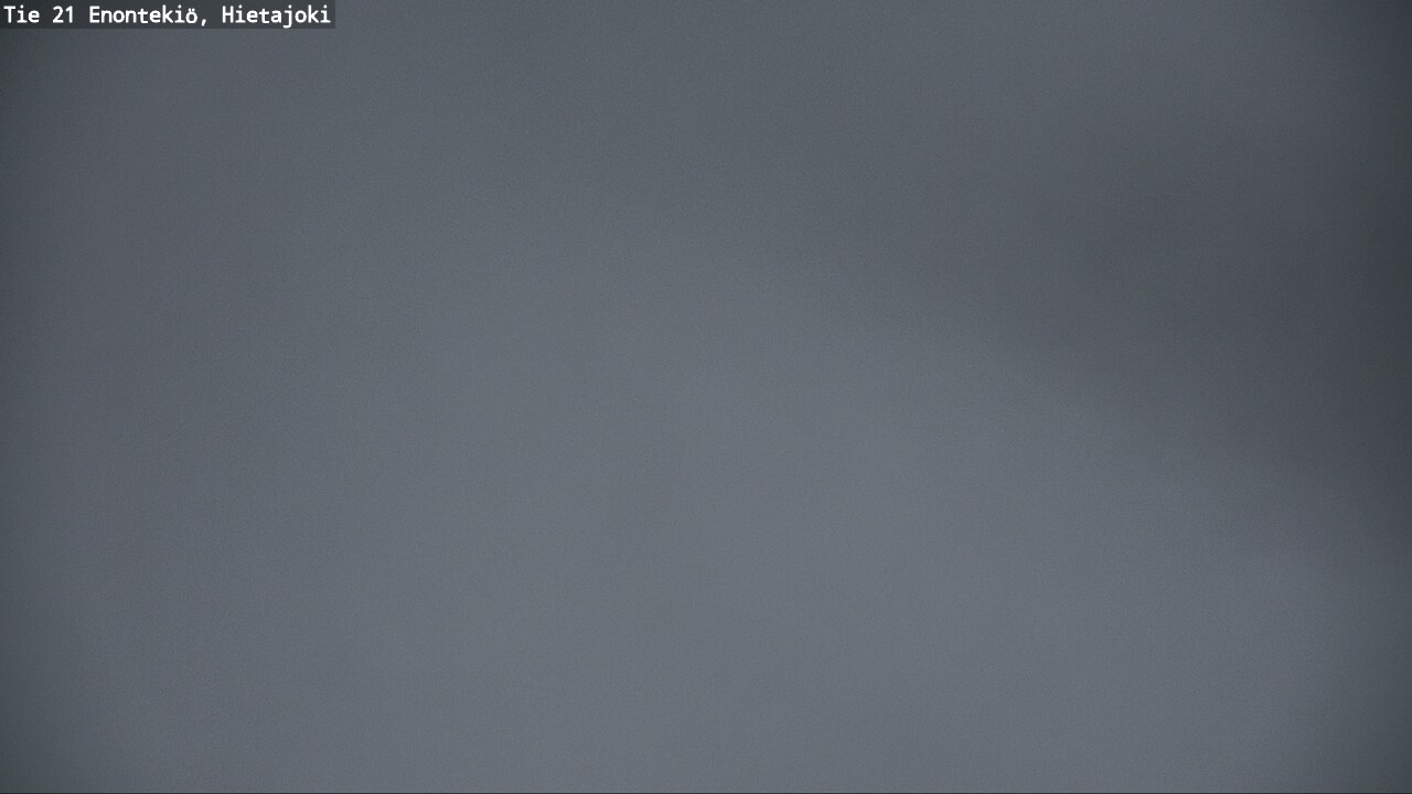 Weather Camera Image Väg 21 Enontekis, Hietajoki, Enontekiö, Lappi