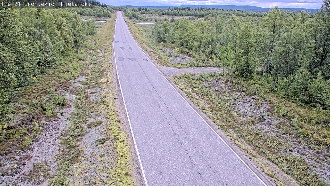 Kelikamerat Kuva Tie 21 Enontekiö, Hietajoki, Enontekiö, Lappi