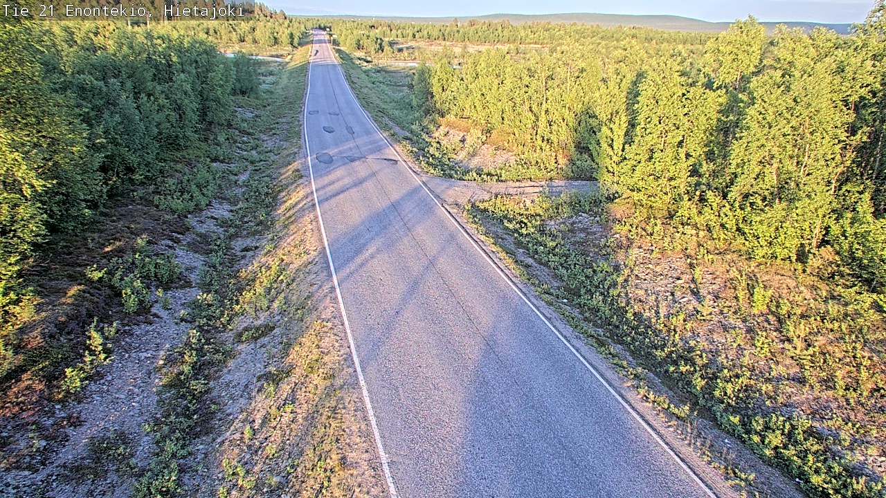 Kelikamerat Kuva Tie 21 Enontekiö, Hietajoki, Enontekiö, Lappi