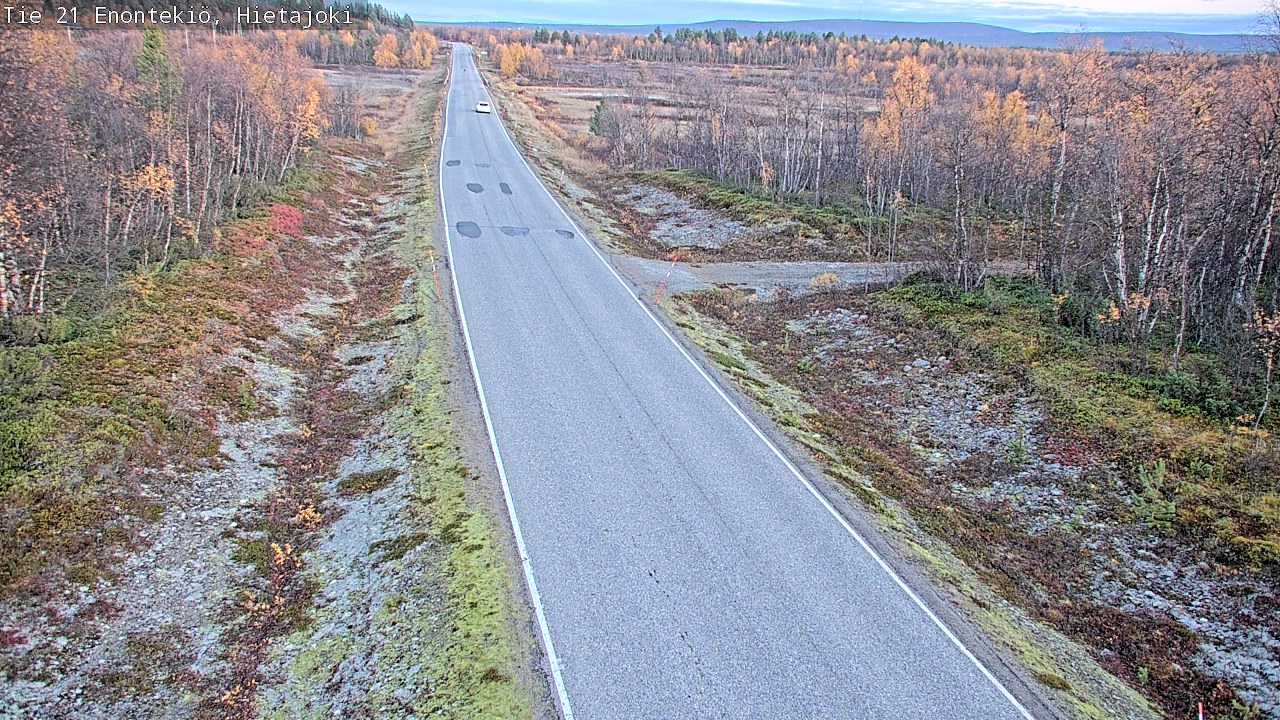 Kelikamerat Kuva Tie 21 Enontekiö, Hietajoki, Enontekiö, Lappi