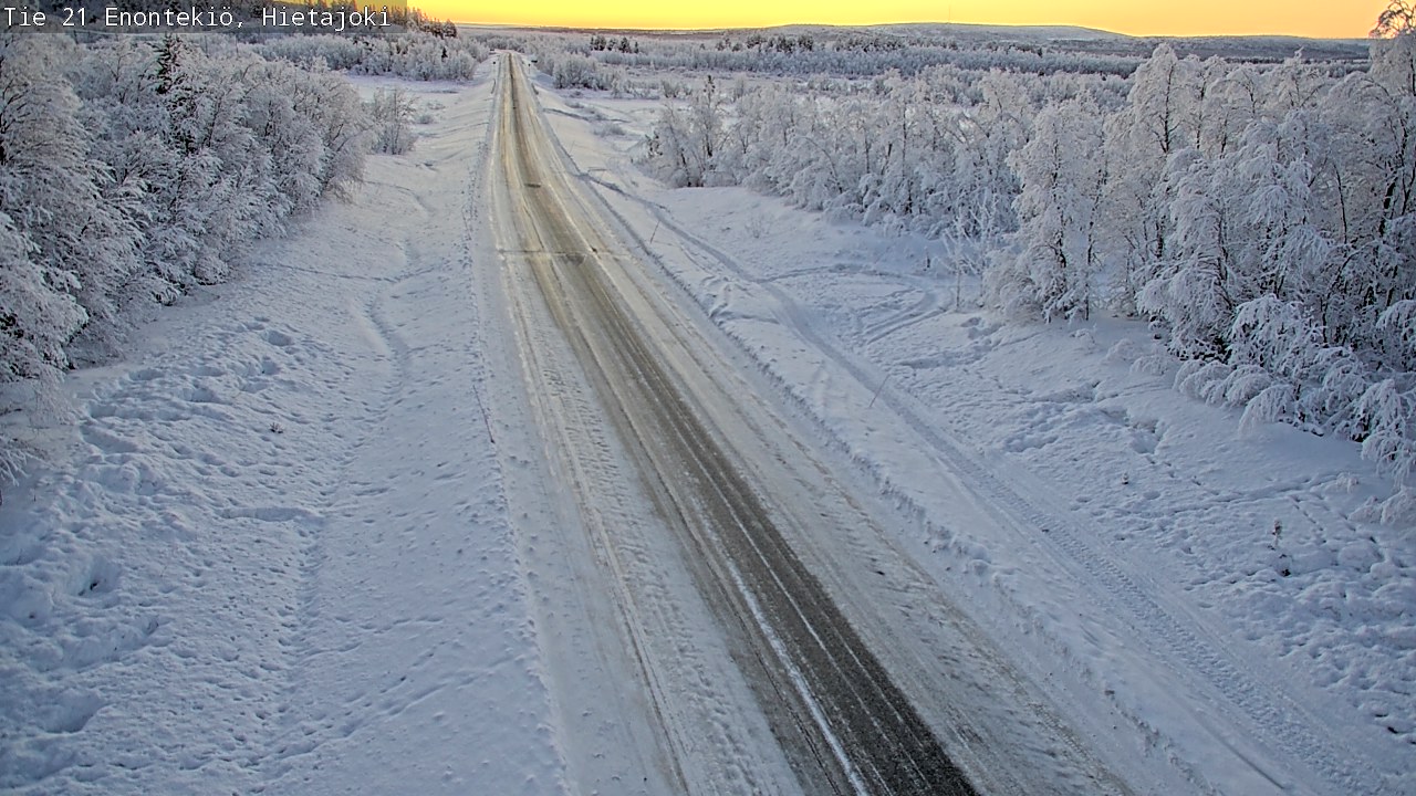 Kelikamerat Kuva Tie 21 Enontekiö, Hietajoki, Enontekiö, Lappi