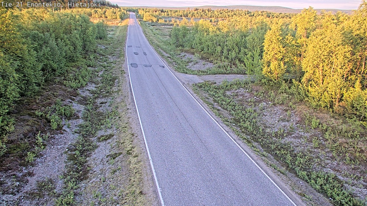 Kelikamerat Kuva Tie 21 Enontekiö, Hietajoki, Enontekiö, Lappi