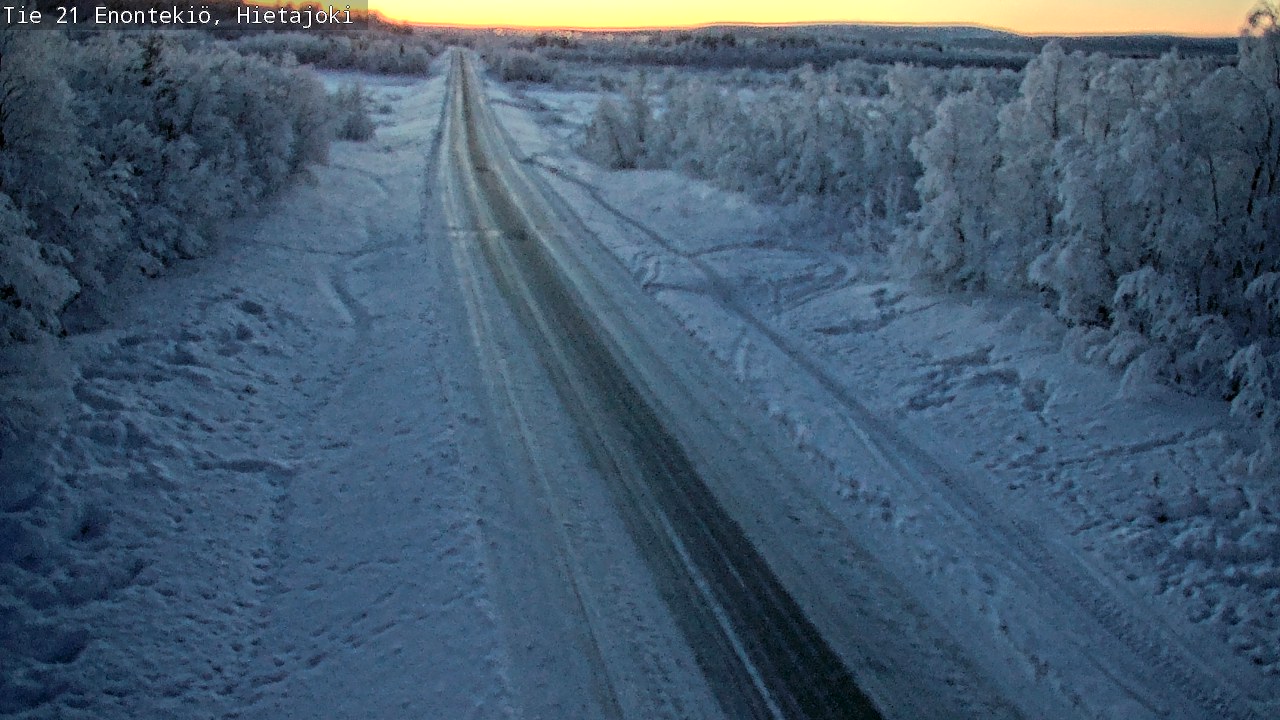 Kelikamerat Kuva Tie 21 Enontekiö, Hietajoki, Enontekiö, Lappi