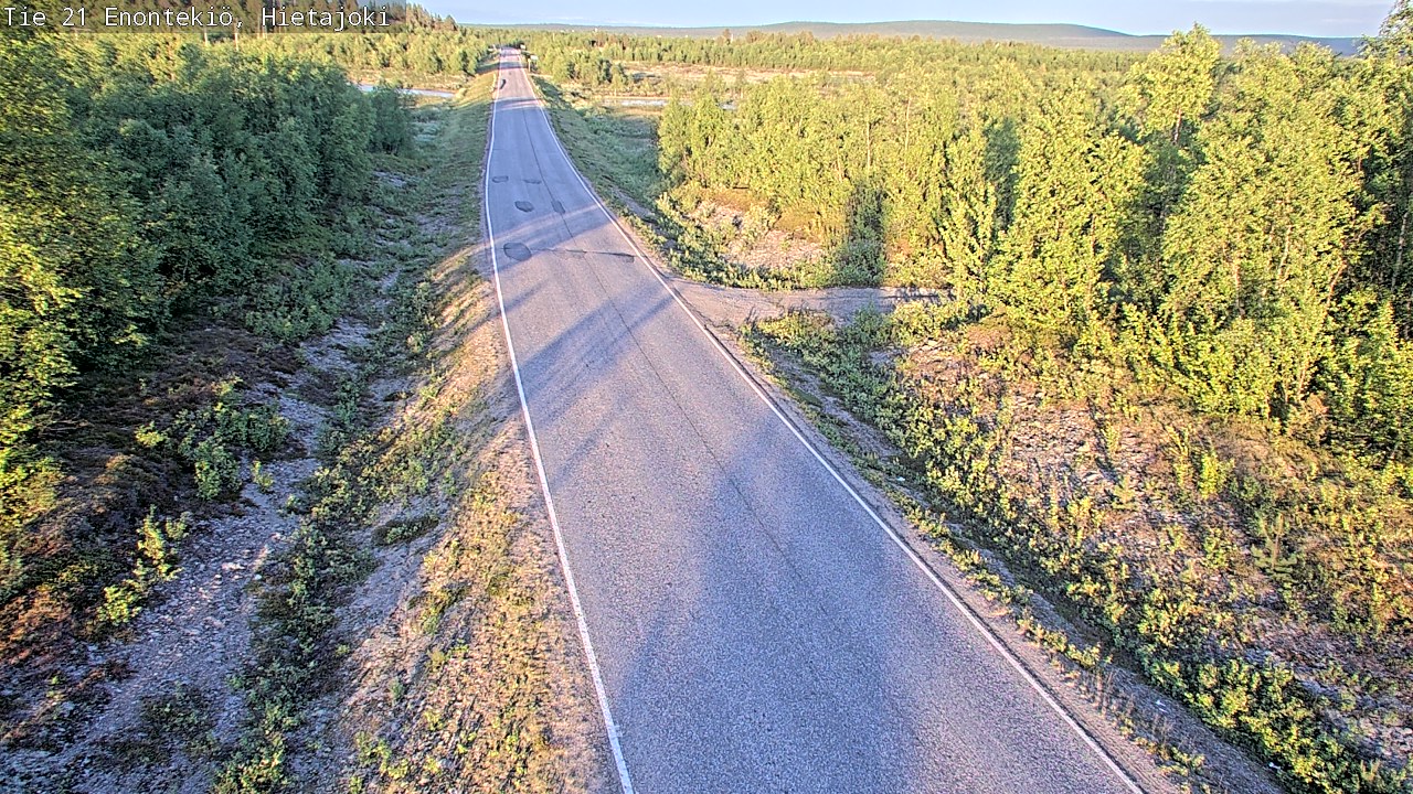 Kelikamerat Kuva Tie 21 Enontekiö, Hietajoki, Enontekiö, Lappi