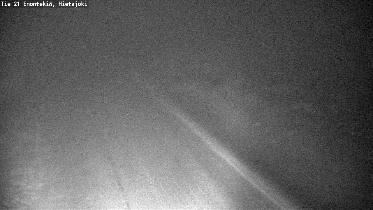Weather Camera Image Väg 21 Enontekis, Hietajoki, Enontekiö, Lappi
