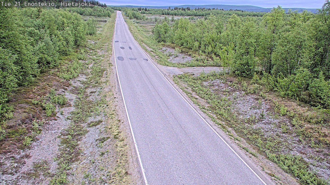 Kelikamerat Kuva Tie 21 Enontekiö, Hietajoki, Enontekiö, Lappi