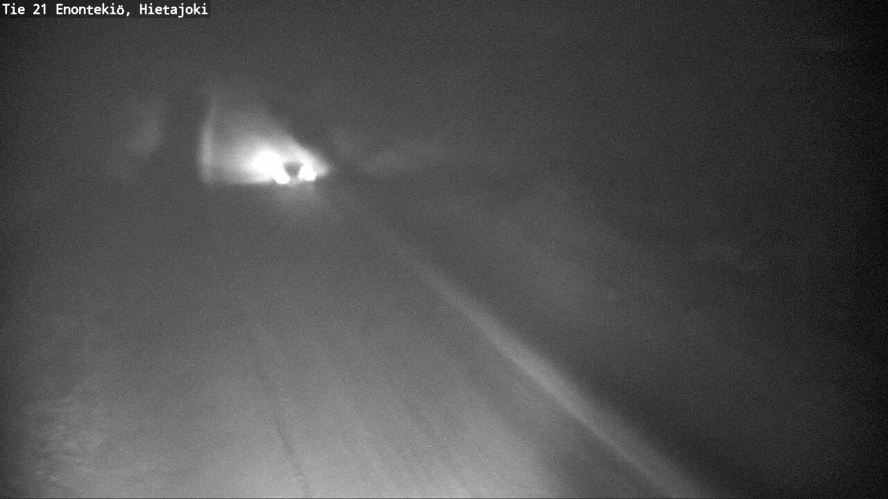 Weather Camera Image Väg 21 Enontekis, Hietajoki, Enontekiö, Lappi