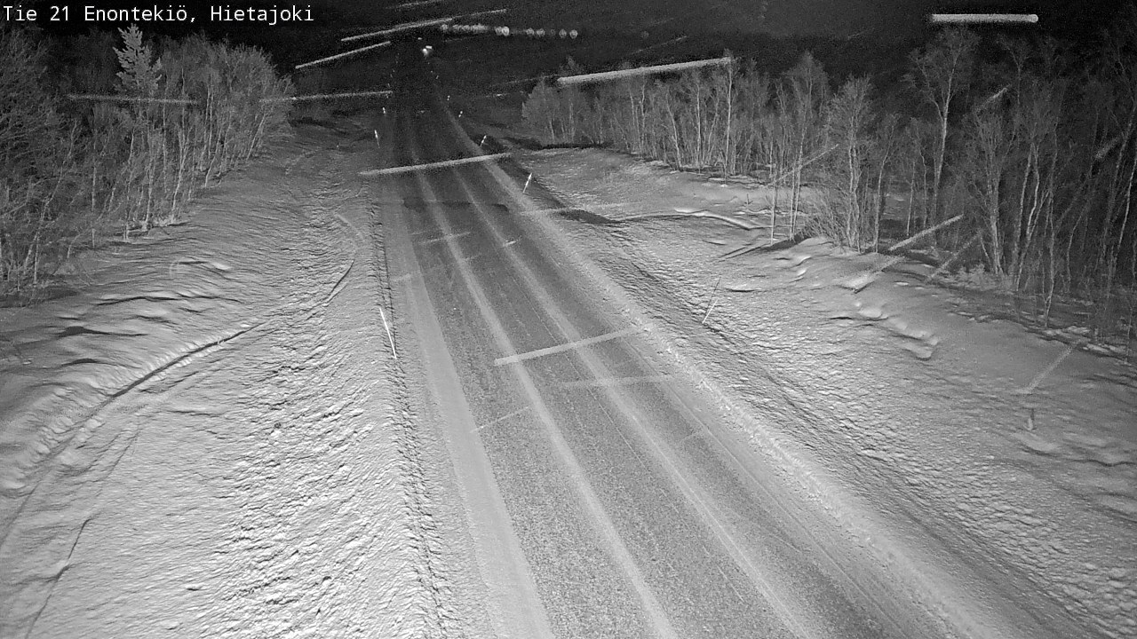 Kelikamerat Kuva Tie 21 Enontekiö, Hietajoki, Enontekiö, Lappi