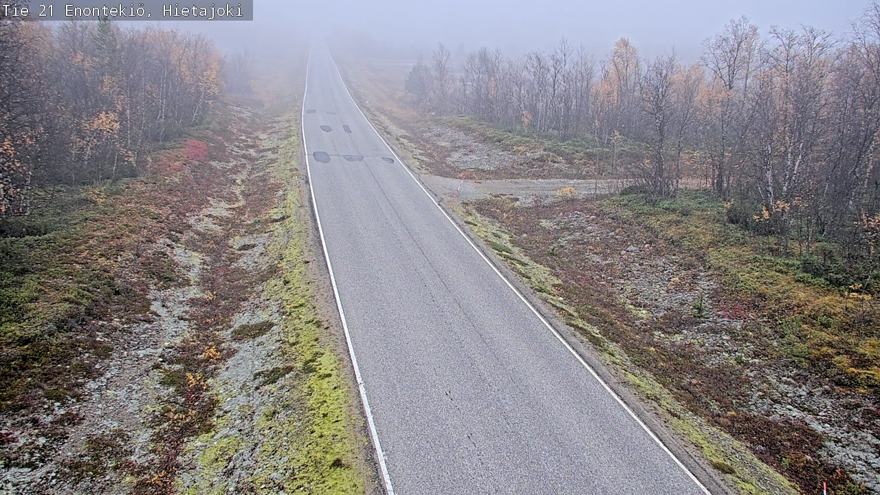 Kelikamerat Kuva Tie 21 Enontekiö, Hietajoki, Enontekiö, Lappi