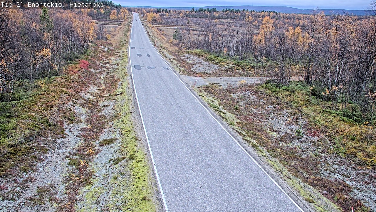 Kelikamerat Kuva Tie 21 Enontekiö, Hietajoki, Enontekiö, Lappi