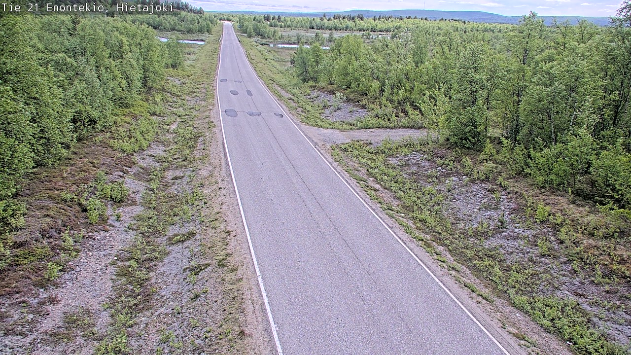 Kelikamerat Kuva Tie 21 Enontekiö, Hietajoki, Enontekiö, Lappi