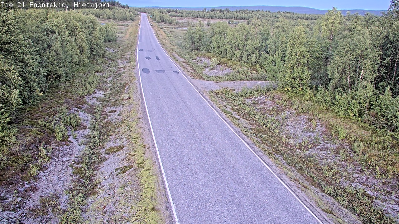 Kelikamerat Kuva Tie 21 Enontekiö, Hietajoki, Enontekiö, Lappi